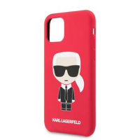 Karl Lagerfeld pouzdro Iconic Body Case red pro iPhone 11