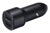 originální duální autonabíječka Samsung EP-L1100 s nabíjecím kabelem black 15W