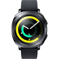 chytré hodinky Samsung SM-R600F Gear Sport včetně nabíjecího kabelu Použité
