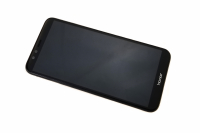 originální LCD displej + sklíčko LCD + dotyková plocha + přední kryt Honor 9 Lite black