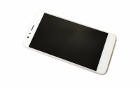 originální LCD displej + sklíčko LCD + dotyková plocha + přední kryt Honor 8 white