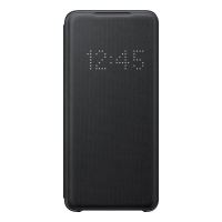 originální flipové pouzdro Samsung EF-NG980PBEGEU LED View Cover pro Samsung G980F Galaxy S20 black