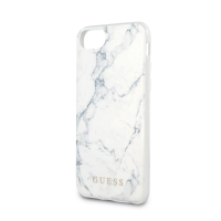 Guess pouzdro Marble white pro Apple iPhone 7, iPhone 8, iPhone SE (2020)