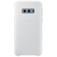 originální pouzdro Samsung EF-VG970LWEGWW Leather Cover white pro Samsung G970 Galaxy S10e