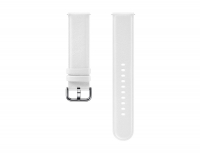 originální výměnný kožený pásek Samsung ET-SLR82MW white pro Samsung Galaxy Watch Active2