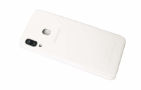 originální kryt baterie Samsung A202F Galaxy A20e včetně sklíčka kamery white