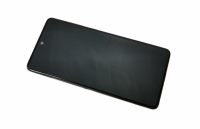 originální LCD display + sklíčko LCD + dotyková plocha + střední rám Samsung N770F Galaxy Note 10 Lite black