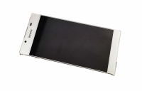 LCD display + sklíčko LCD + dotyková plocha + přední kryt Sony G3311, G3312, G3313 Xperia L1 white
