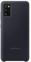 originální pouzdro Samsung Silicone Cover black pro Samsung A415F Galaxy A41