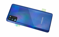 originální kryt baterie Samsung A415F Galaxy A41 včetně sklíčka kamery blue