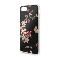 Guess pouzdro Flower Edt. N.4 black pro Apple iPhone 7, iPhone 8, iPhone SE (2020)