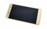 originální LCD displej + sklíčko LCD + dotyková plocha + přední kryt Honor 4C Pro gold