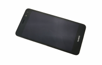 originální LCD displej + sklíčko LCD + dotyková plocha + přední kryt Huawei Y5 2017 black