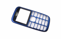 originální přední kryt iGET Simple D7 včetně sklíčka LCD blue SWAP