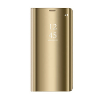 Forcell pouzdro Smart Clear View gold pro Honor 8A, Huawei Y6s