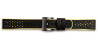 originální výměnný kožený/silikonový pásek Samsung GP-R600BREEAAD Sport Hybrid yellow pro Samsung Gear