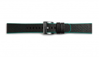 originální výměnný kožený/silikonový pásek Samsung GP-R600BREEAAE Sport Hybrid green pro Samsung Gear