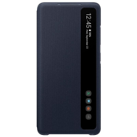 originální pouzdro Samsung Clear View Cover blue pro Samsung G780F Galaxy S20 FE, G781 Galaxy S20 FE 5G