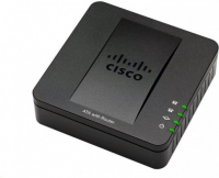 VoIP brána + router Cisco SPA122 black