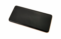 originální LCD displej + sklíčko LCD + dotyková plocha + střední rám Samsung G960F Galaxy S9 gold