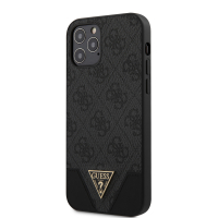 Guess pouzdro 4G Triangle grey pro Apple iPhone 12, iPhone 12 Pro