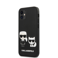 Karl Lagerfeld pouzdro PU Karl & Choupette black pro Apple iPhone 12 mini