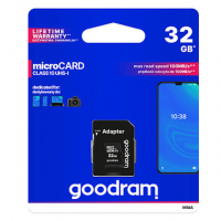 GoodRam microSDHC 32GB 100MB/s s adaptérem