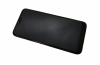 originální LCD displej + sklíčko LCD + dotyková plocha + přední kryt Honor 10 včetně senzoru otisku - čtečky prstu black