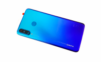 originální kryt baterie Huawei P30 Lite 48Mpx včetně čtečky otisku prstů a sklíčka kamery blue