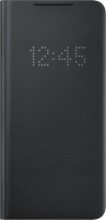 originální flipové pouzdro Samsung EF-NG996PBEGEE LED View Cover black pro Samsung G996B Galaxy S21 Plus