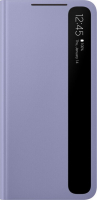 originální pouzdro Samsung EF-ZG991CVEGEE Clear View Cover violet pro Samsung G991B Galaxy S21