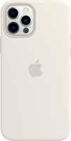 originální pouzdro Apple Silicone Case s MagSafe pro Apple iPhone 12, iPhone 12 Pro white