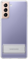 originální pouzdro Samsung EF-JG991CTEGWW Clear Standing Cover transparent pro Samsung G991B Galaxy S21