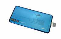 originální kryt baterie Huawei P20 Pro včetně sklíčka kamery dark blue