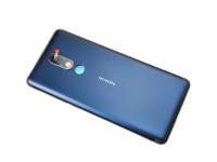 originální kryt baterie Nokia 5.1 včetně rámečku a sklíčka blue