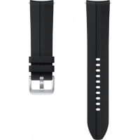 originální výměnný silikonový pásek Samsung ET-SFR85SBEGEU Ridge Sport black pro Samsung R850 Galaxy Watch 3