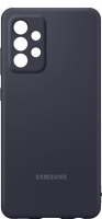 originální pouzdro Samsung Silicone Cover black pro Samsung A525F Galaxy A52 LTE, A526B Galaxy A52 5G, A528B Galaxy A52s