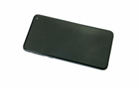 originální LCD displej + sklíčko LCD + dotyková plocha + střední rám Samsung G970F Galaxy S10e black SWAP