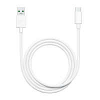 Originální datový kabel Realme DL129 USB-C FlashCharge 65W white 1m