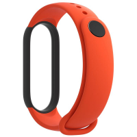 originální výměnný silikonový pásek pro Xiaomi Mi Band 5, Mi Band 6, Smart band 7, Amazfind band 5 orange