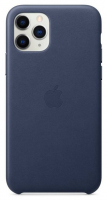originální pouzdro Apple Leather Case pro Apple iPhone 11 Pro blue
