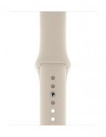 originální výměnný silikonový pásek Apple Sport Band Starlight pro Apple Watch 38mm, 40mm, 41mm
