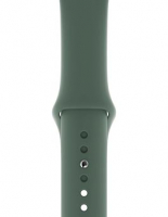 originální výměnný silikonový pásek Apple Sport Band dark green pro Apple Watch 42mm, 44mm, 45mm