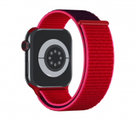 originální výměnný provlékací pásek Apple Sport Loop Band red pro Apple Watch 38, 40, 41mm