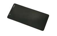 originální LCD displej + sklíčko LCD + dotyková plocha + přední kryt Nokia 5.1 black