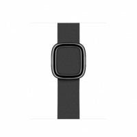 originální výměnný kožený pásek Apple Modern Buckle black pro Apple Watch 40mm