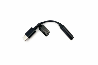 Adaptér Jekod USB-C / 3,5mm jack black