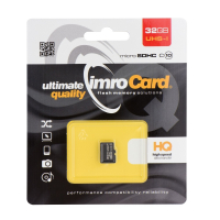 Imro MicroSDHC 32GB 85MB/s bez adaptéru