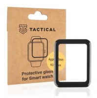 Ochranné tvrzené 5D sklo Tactical Glass Shield pro Apple Watch 42mm Series 1, 2, 3 black