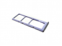 originální držák SIM + držák paměťové karty pro Samsung A325F Galaxy A32 violet